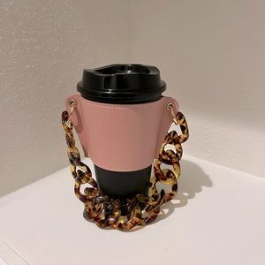 Vegan Leather Luxury Cup Carrier